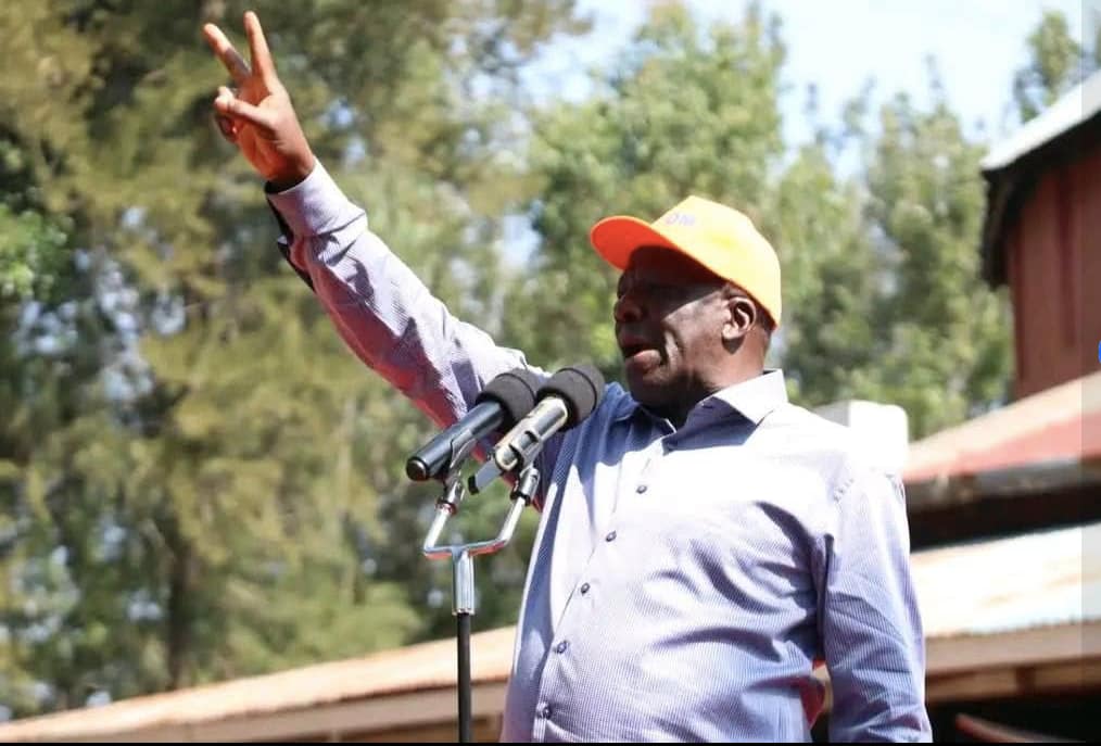 CS Wycliffe Oparanya says discussions on becoming President William Ruto's running mate are premature.