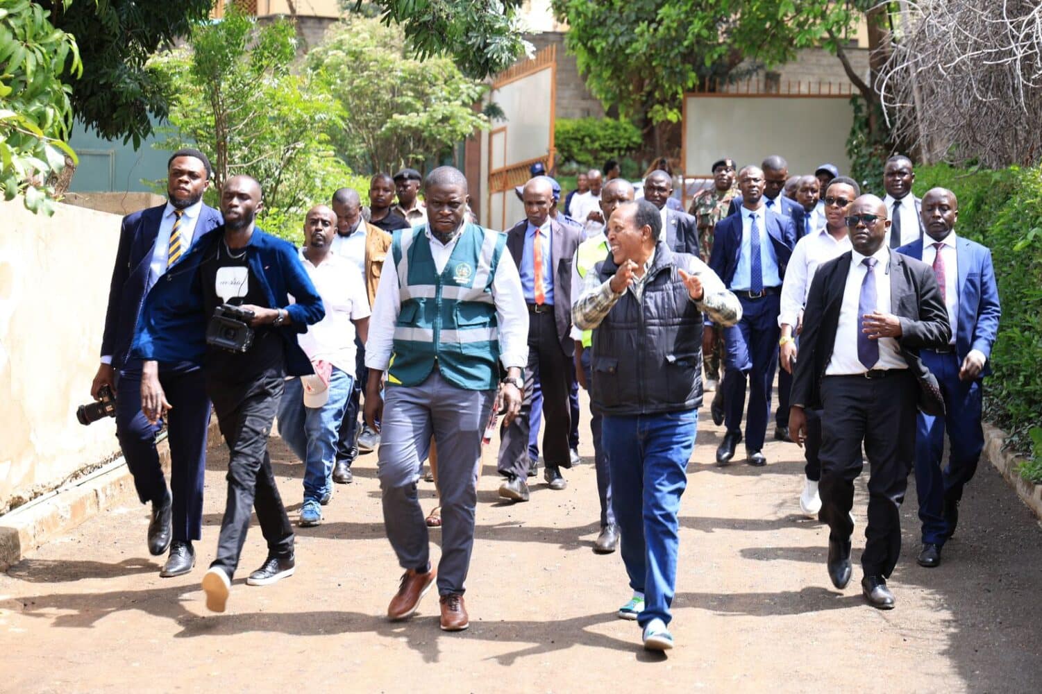 Nairobi Governor Johnson Sakaja speaks on river cleanup and flood risks