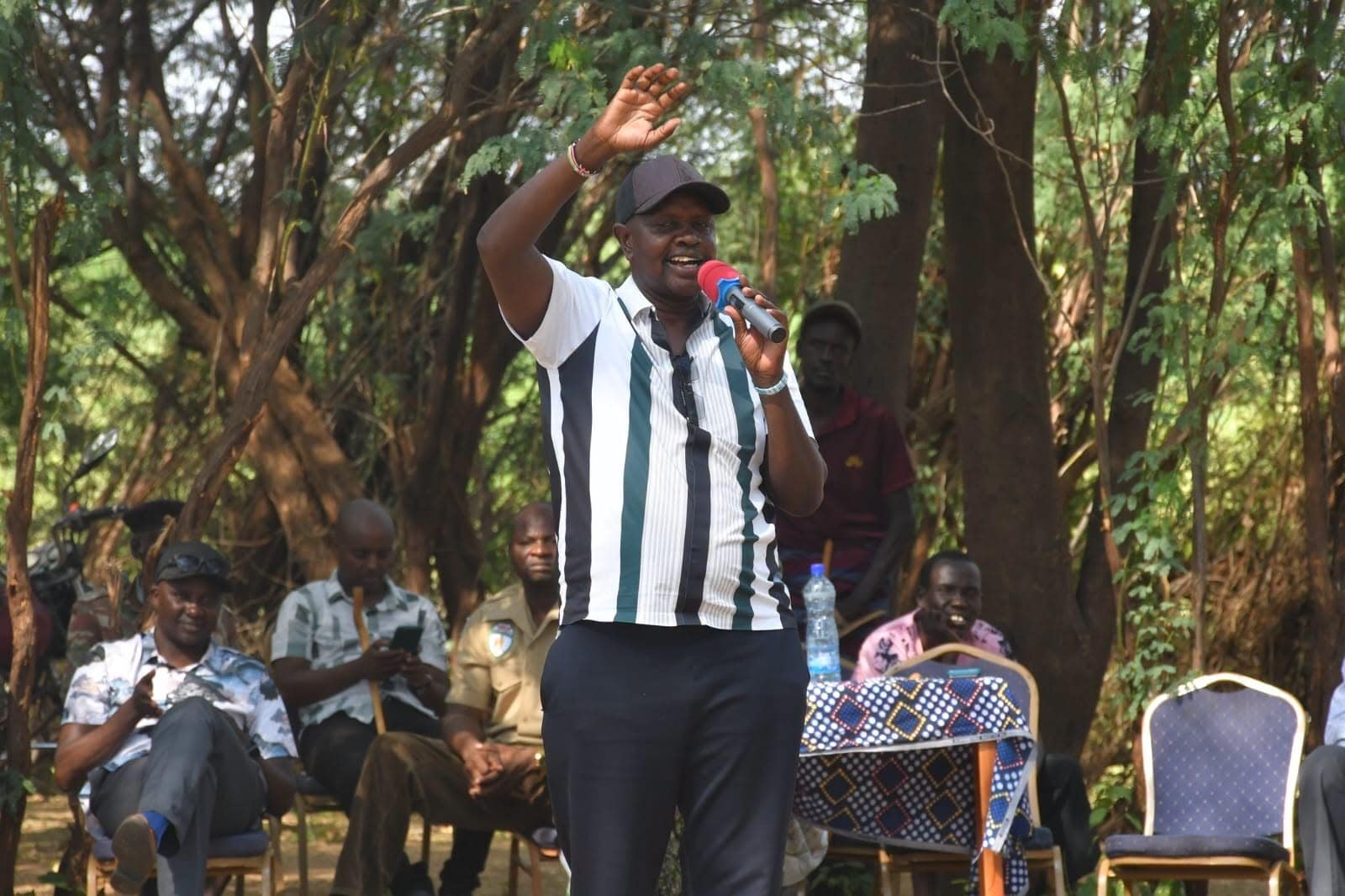 Residents of Letea in Turkana West participate in training ahead of Community Conservancy Board elections.