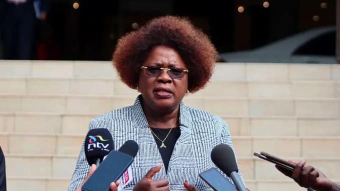 Lands Cabinet Secretary Alice Wahome calls on Health CS Aden Duale to apologize over controversial remarks about the Kikuyu community.