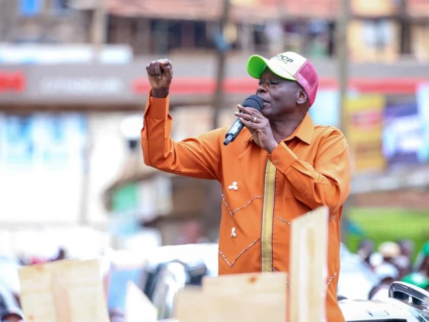 Rigathi Gachagua speaking in Githunguri Constituency