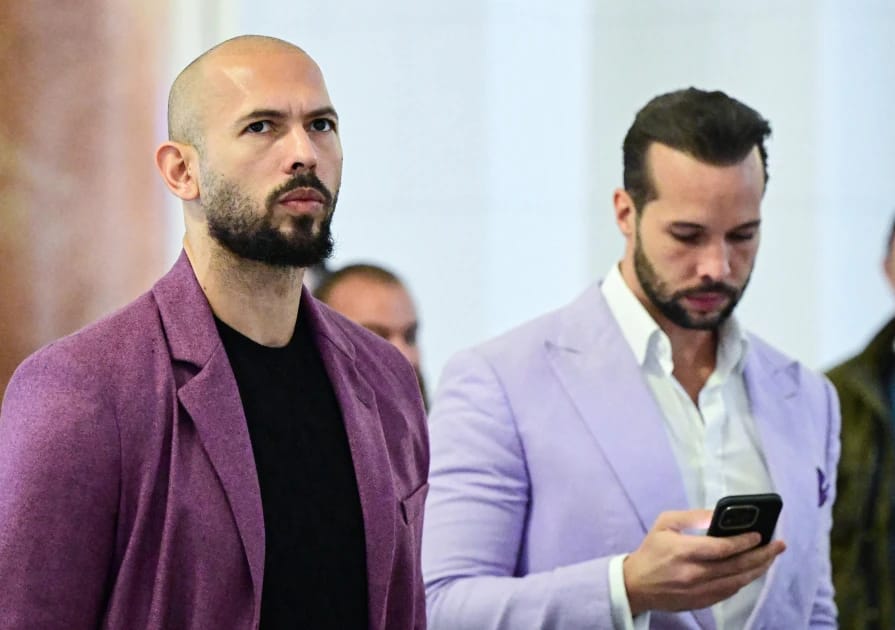Andrew Tate and Tristan Tate after their arrest in Miami as UK authorities seek extradition over rape and trafficking charges