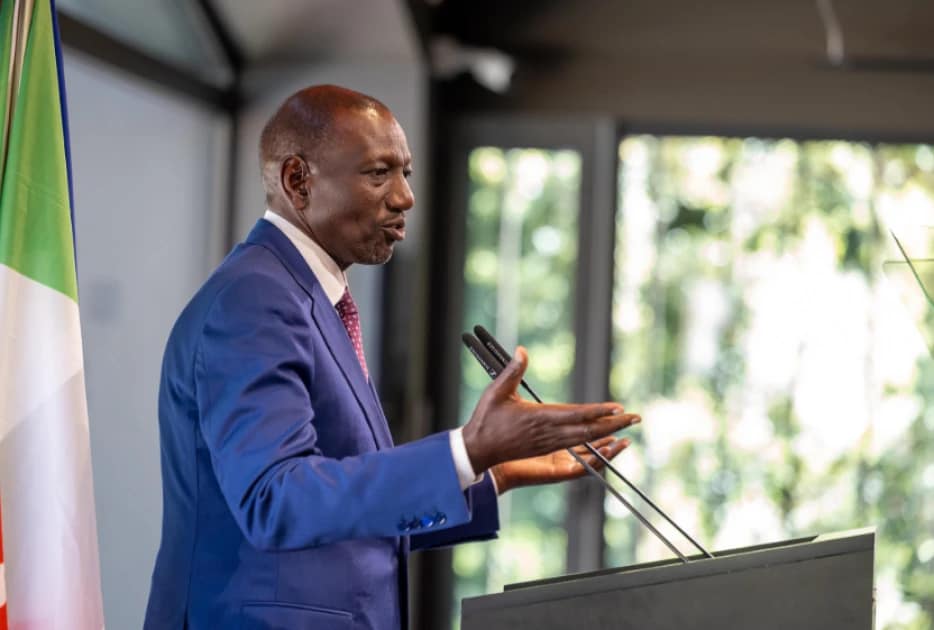President William Ruto assenting to the Sovereign Wealth Fund Bill 2026 at a state ceremony in Nairobi.